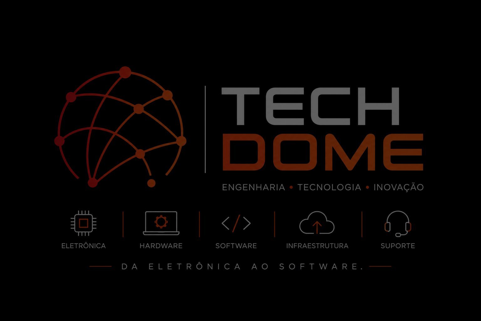 Identidade visual da Tech Dome